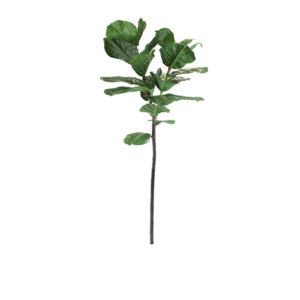 Realistic looking artificial fake tree used in offices, home and plantscaping for sale and bulk purchase online - fiddle leaf branch