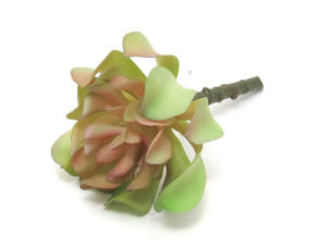 Realistic looking artificial succulent plant for sale and bulk purchase online - pink and green